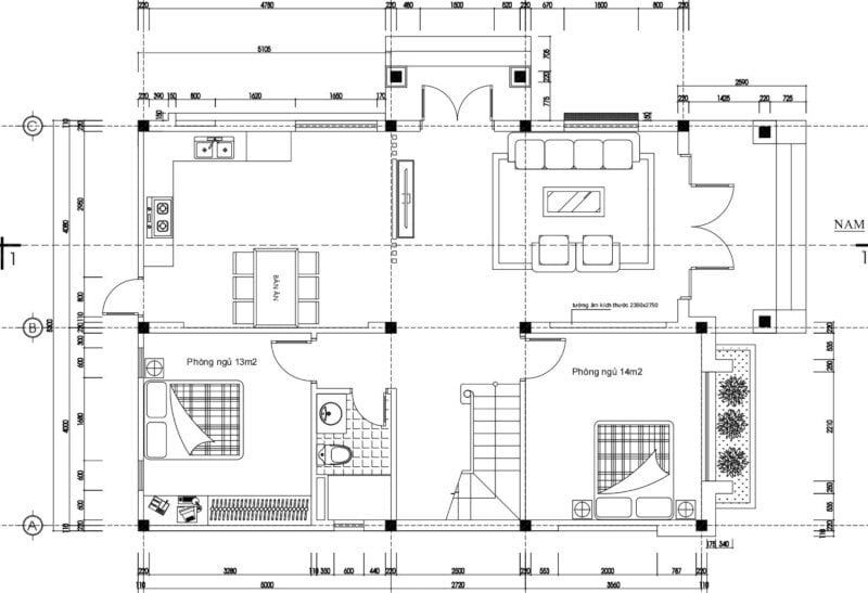 20+ mẫu nhà cấp 4 đẹp 5x20 theo xu hướng mới, chi phí tiết kiệm